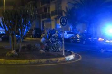 Un motorista se lesiona en un accidente en Salinetas/TA.